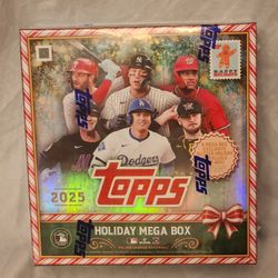 2025 Topps Holiday Baseball Mega Box