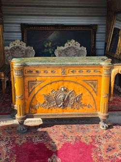 Authentic Antique French Napoleon III Louis XVI Revival Commode (c. 1860).