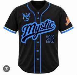 New York Mets Pokemon Go Mystics Jersey – Size XL