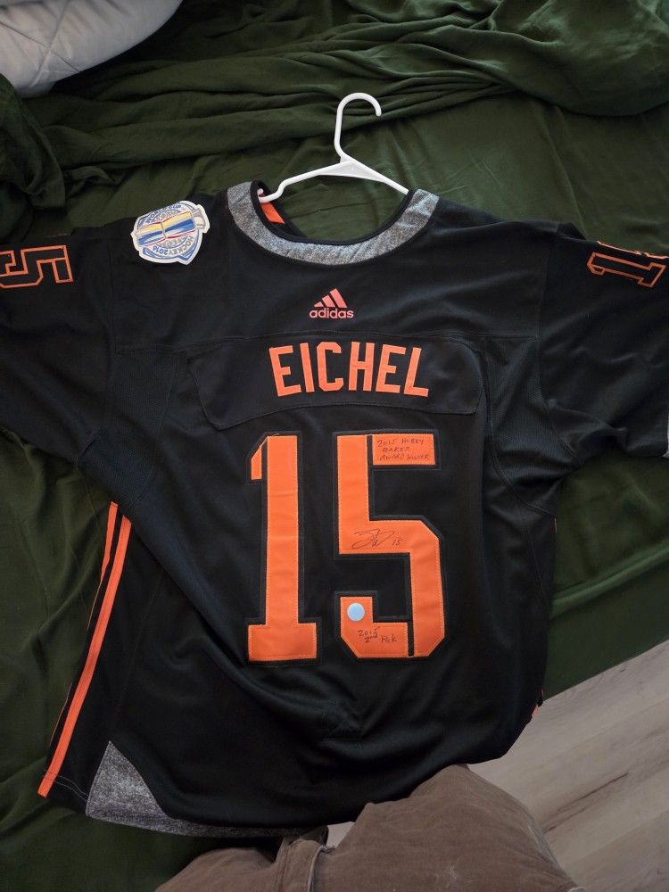 Signed Jack Eichel 2016 World Cup Jersey