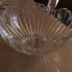 Lead Glass Bowl