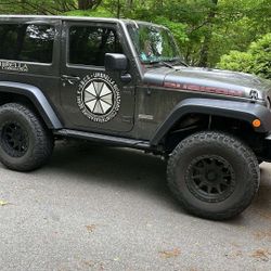 OPR Fender Flares; Front And Rear (07-18 Jeep Wrangler JK)