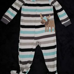 ✅ Baby Boy Carter's Warm Footed Pajama• Size 2T• Great Condition• $7firm