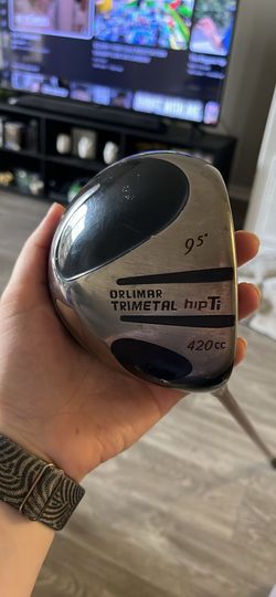 9.5 orlimar trimetal hip ti 420cc golf club driver