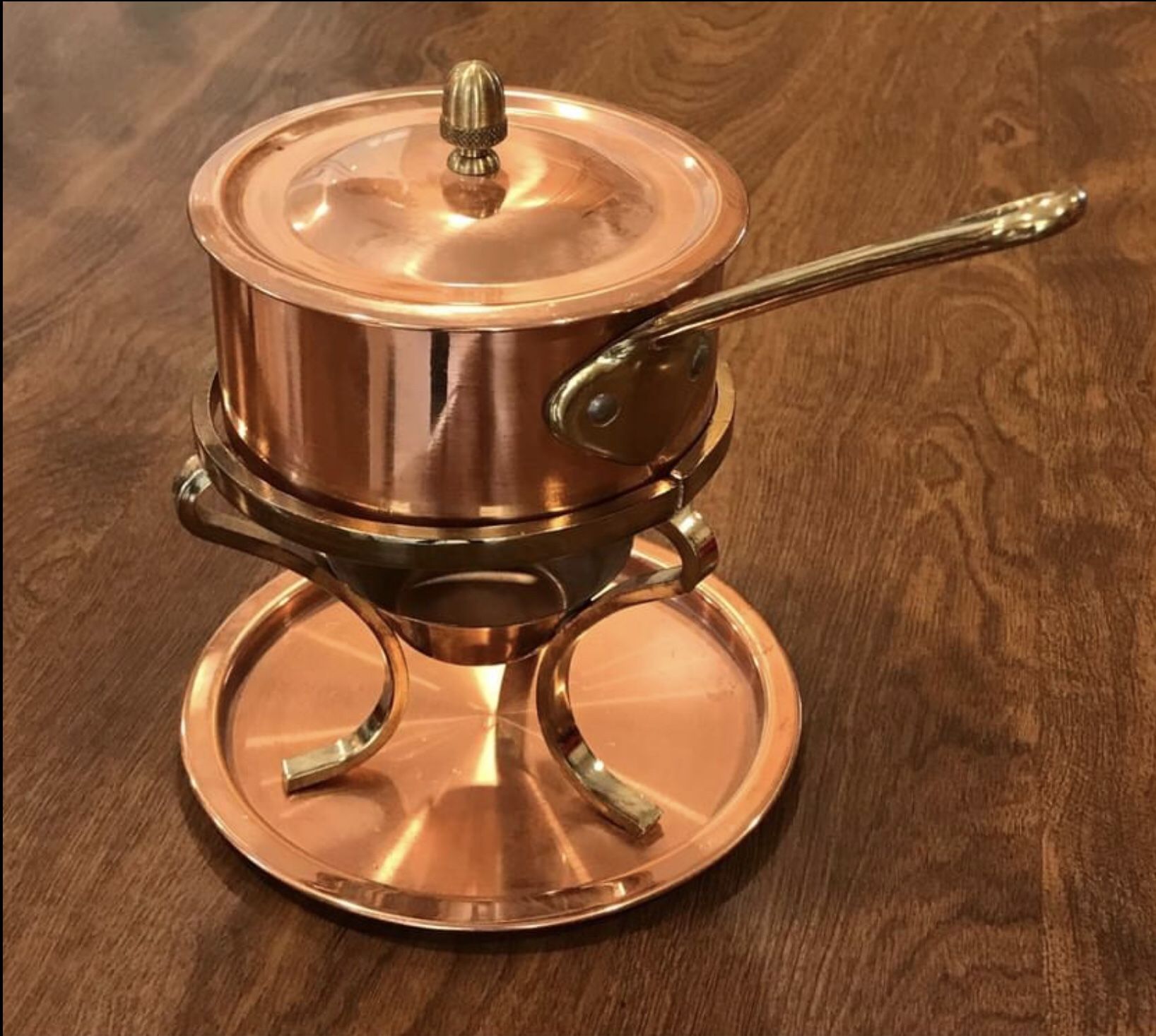 Copper Fondue Pot, Pickup