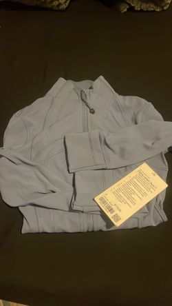 Lululemon blue Define Jacket Size 0