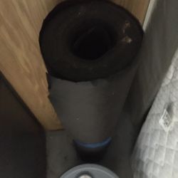 New Opened Roll Of Roofing Tar Paper 