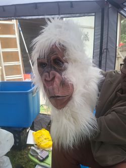 Yeti mask with cowl