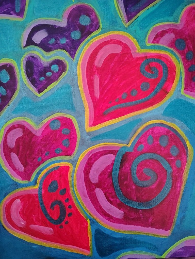 Floating Hearts