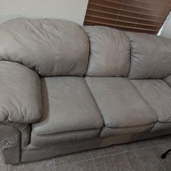 Leather Sofa 