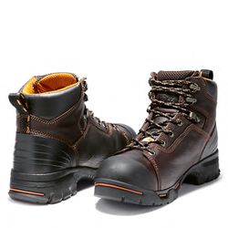 Work boots//hablo español//(7.5—8.5–)MEN'S TIMBERLAND PRO® ENDURANCE 6" STEEL TOE WORK BOOTS $160.00