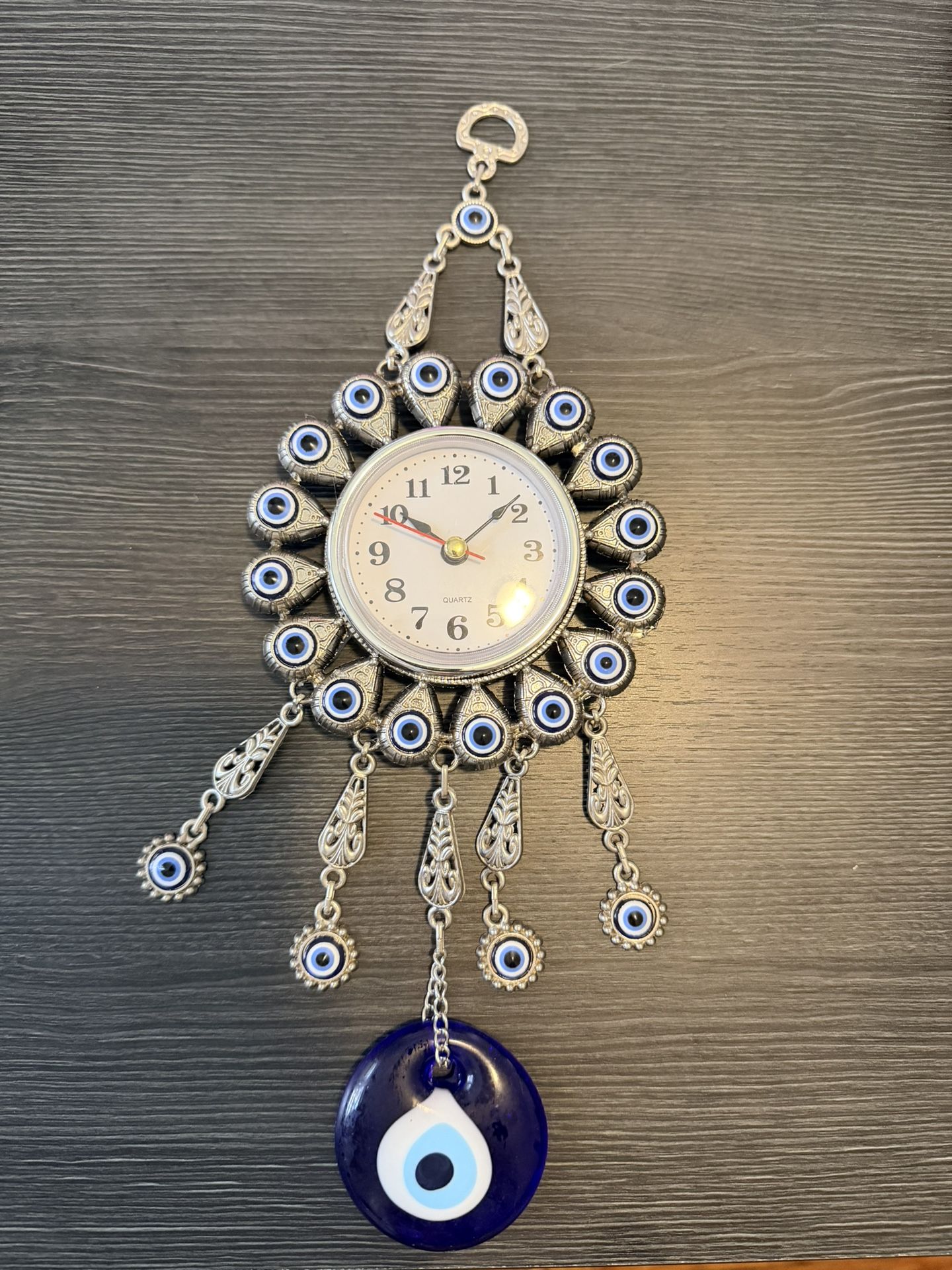 evil eye wall clock