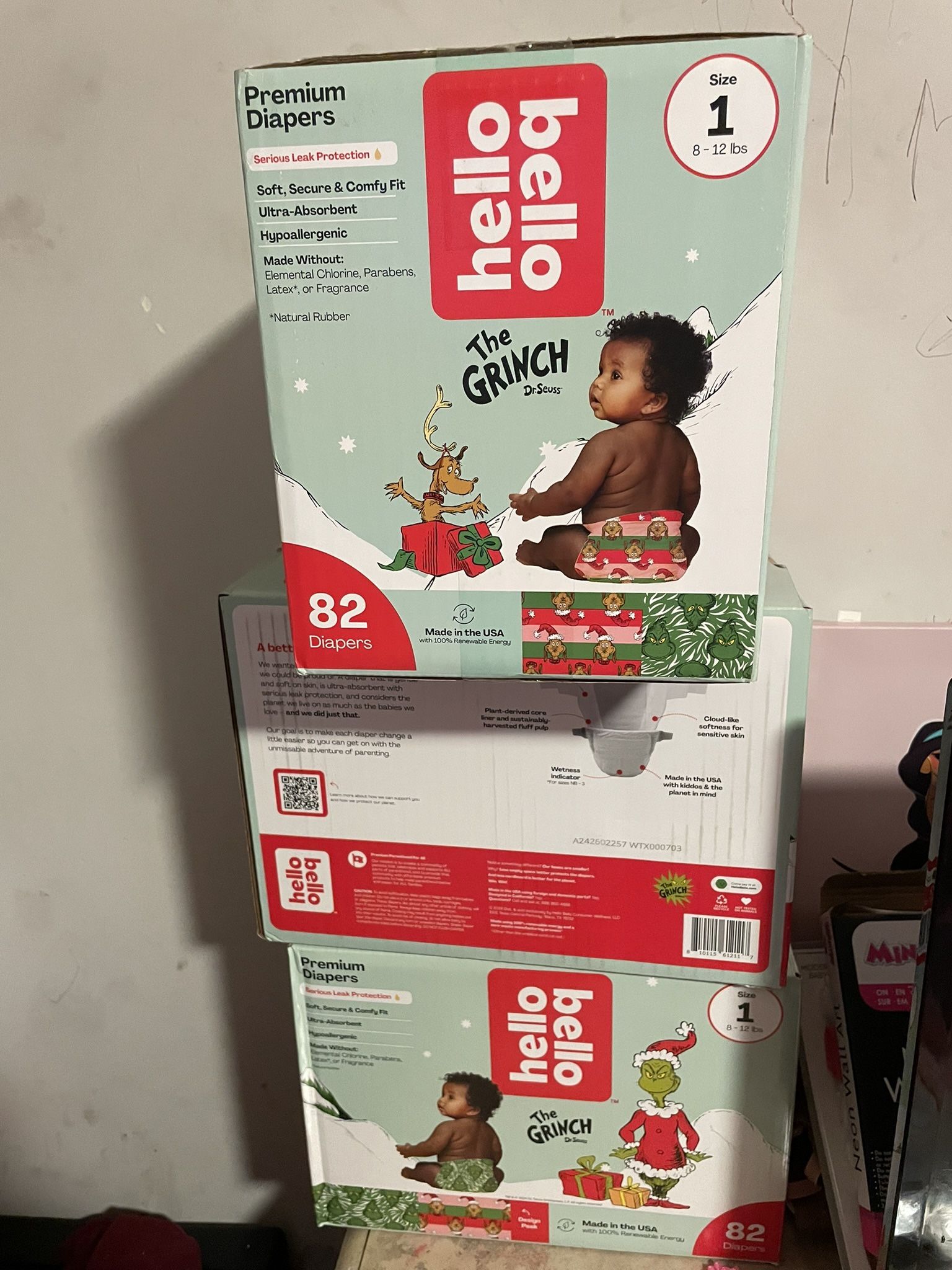 Hello Baby Diapers Size 1