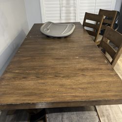 Dining Table With Bench 