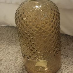 Brown Glass Vases 