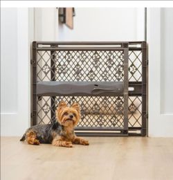 MYPET North States Paws Portable Dog Gate – 26–40" Wide –