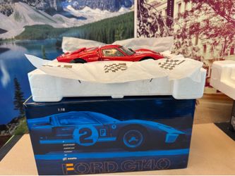 Danbury Mint Exoto 1966 Ford GT40 MK II Diecast Collectible Car. New Unopened!