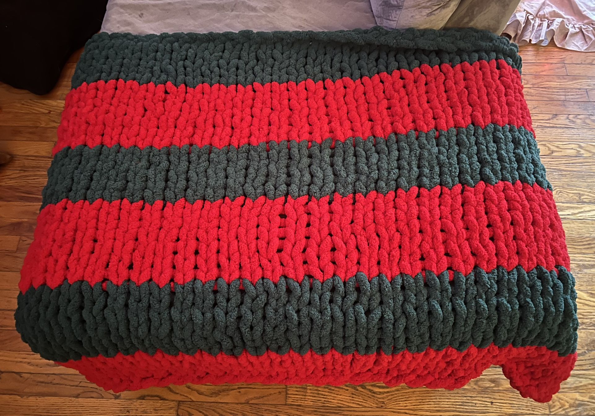 Chunky Knit Blanket