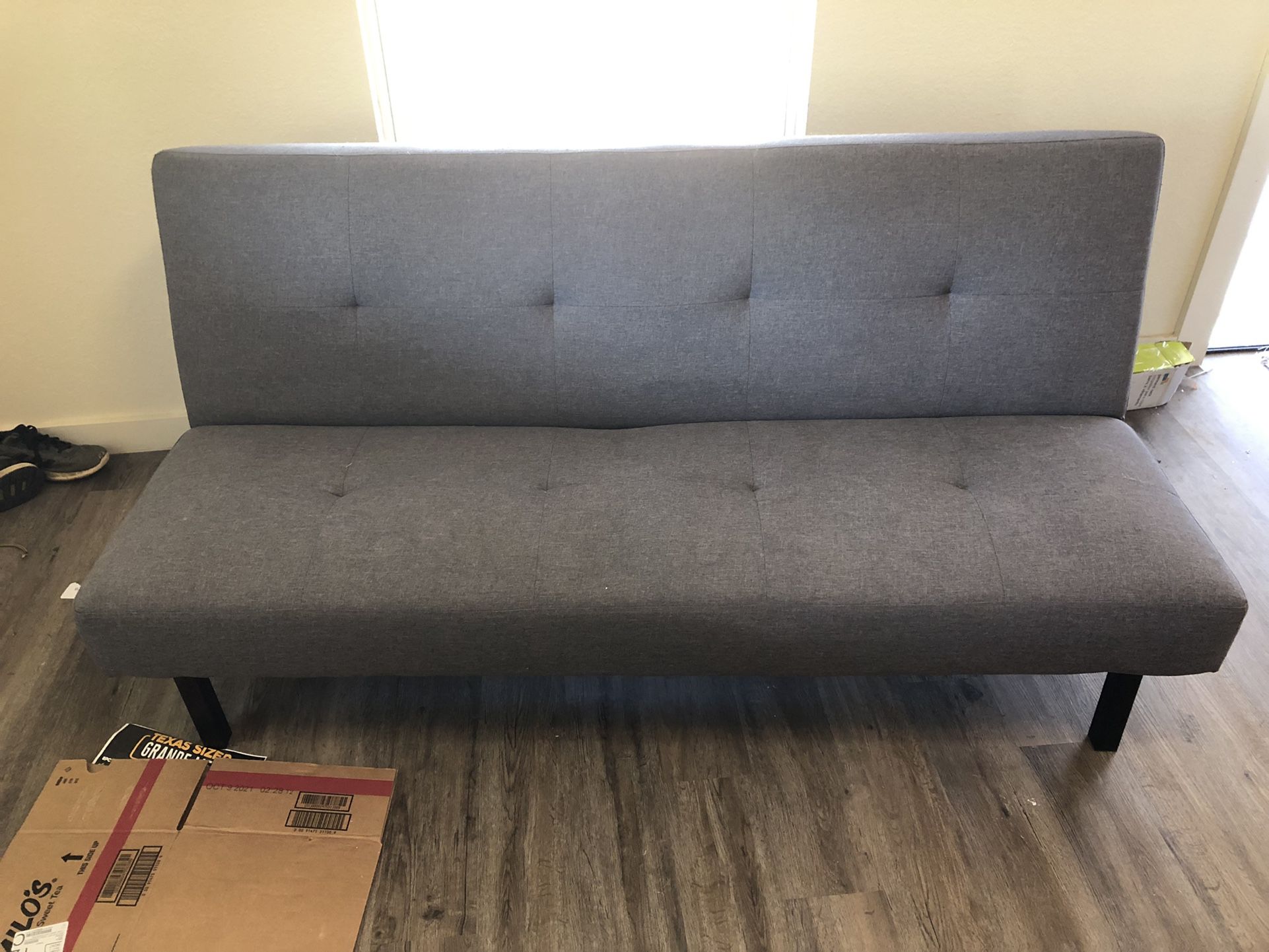 Futon Couch. One Small Paint Stain