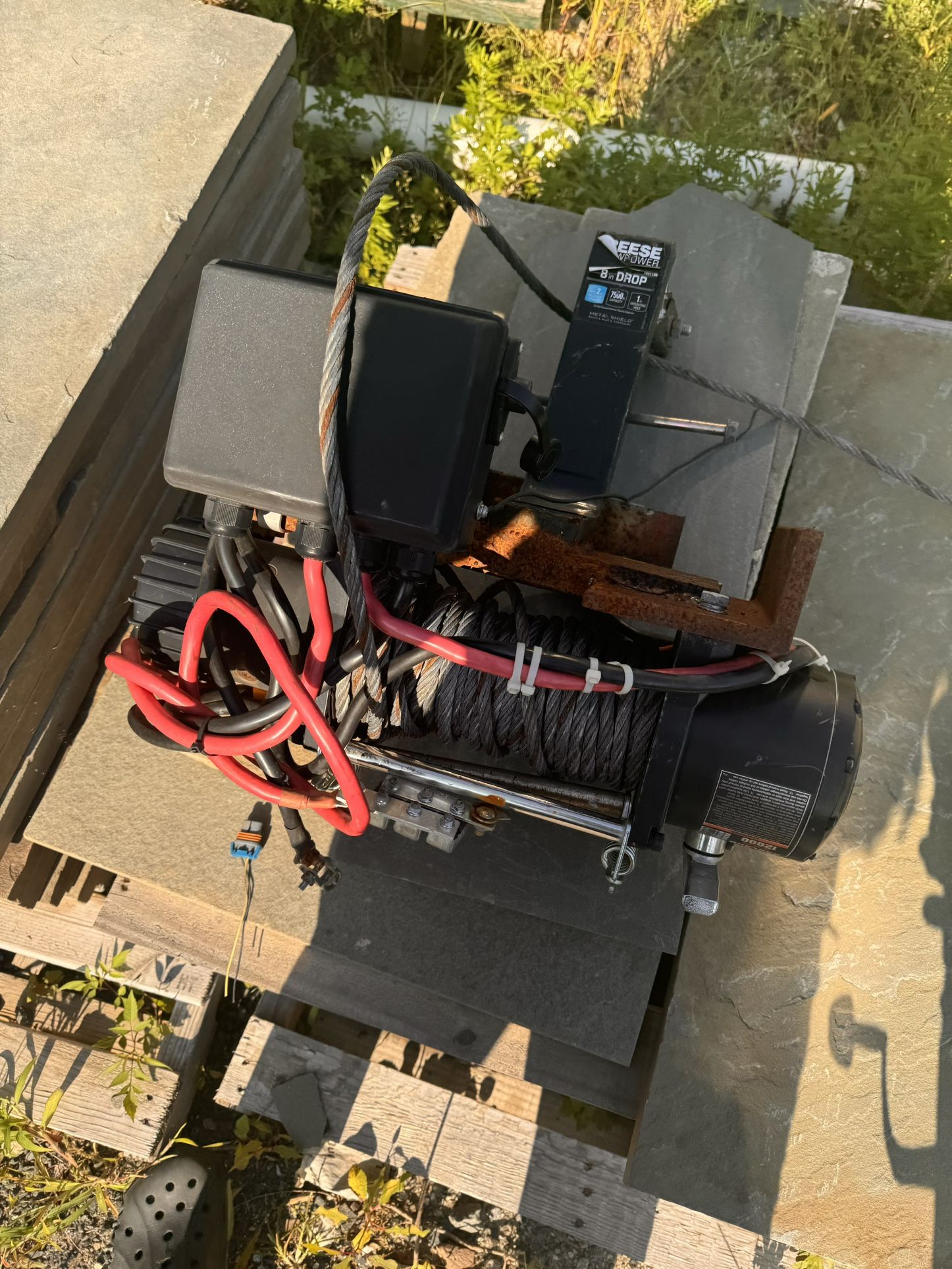 W12K- 12000 Lb Off Road Vehicle Winch
