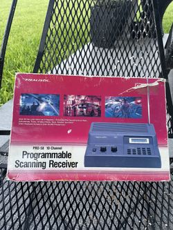 New in box Realistic Pro-58 Programmable Scanner