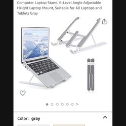 Gomyhom Laptop Stand, Foldable Portable Desktop Computer Laptop Stand