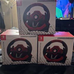 NINTENDO SWITCH MARIOKART RACING WHEEL AND PEDAL PRO DELUXE