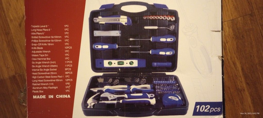Vastar 102 Piece Home Tool Set