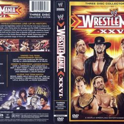 Wwe Wrestlemania 26 W/dvd Case Dvd