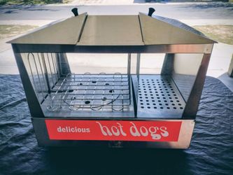 Star commercial hot dog and bun steamer