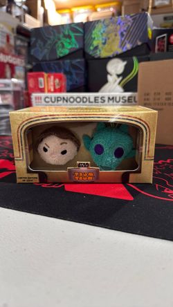 2016 SDCC Star Wars HAN SOLO & GREEDO Tsum Tsum  Disney Limited Edition LE 2500