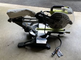 Ryobi 10” Sliding Compound Miter Saw w/ Laser