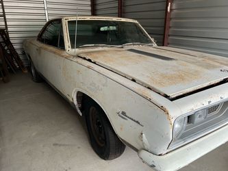 1967 Barracuda - not running, must trailer it out