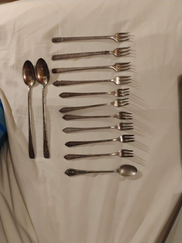 Prestige Silver Fork And Spoon