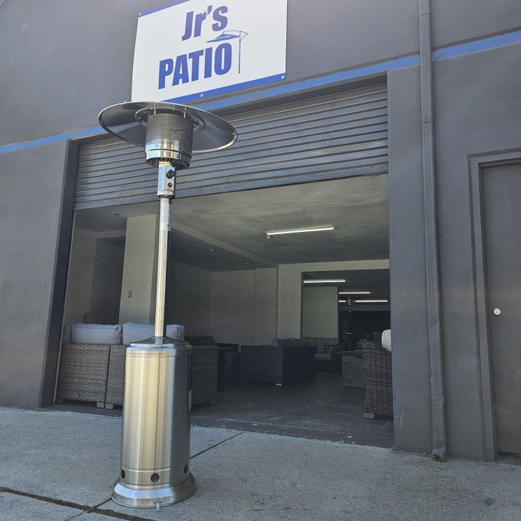 New Outdoor Heater Stainless Steel Tall Fire Pit Outdoor Patio Furniture