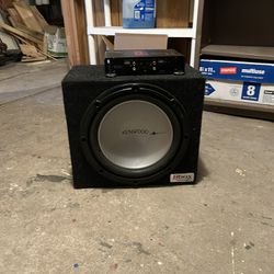 12 Inch Subwoofer And Amp