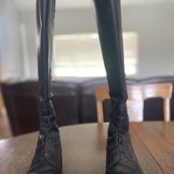 Women’s Ariat Tall Black Leather English Riding Boots