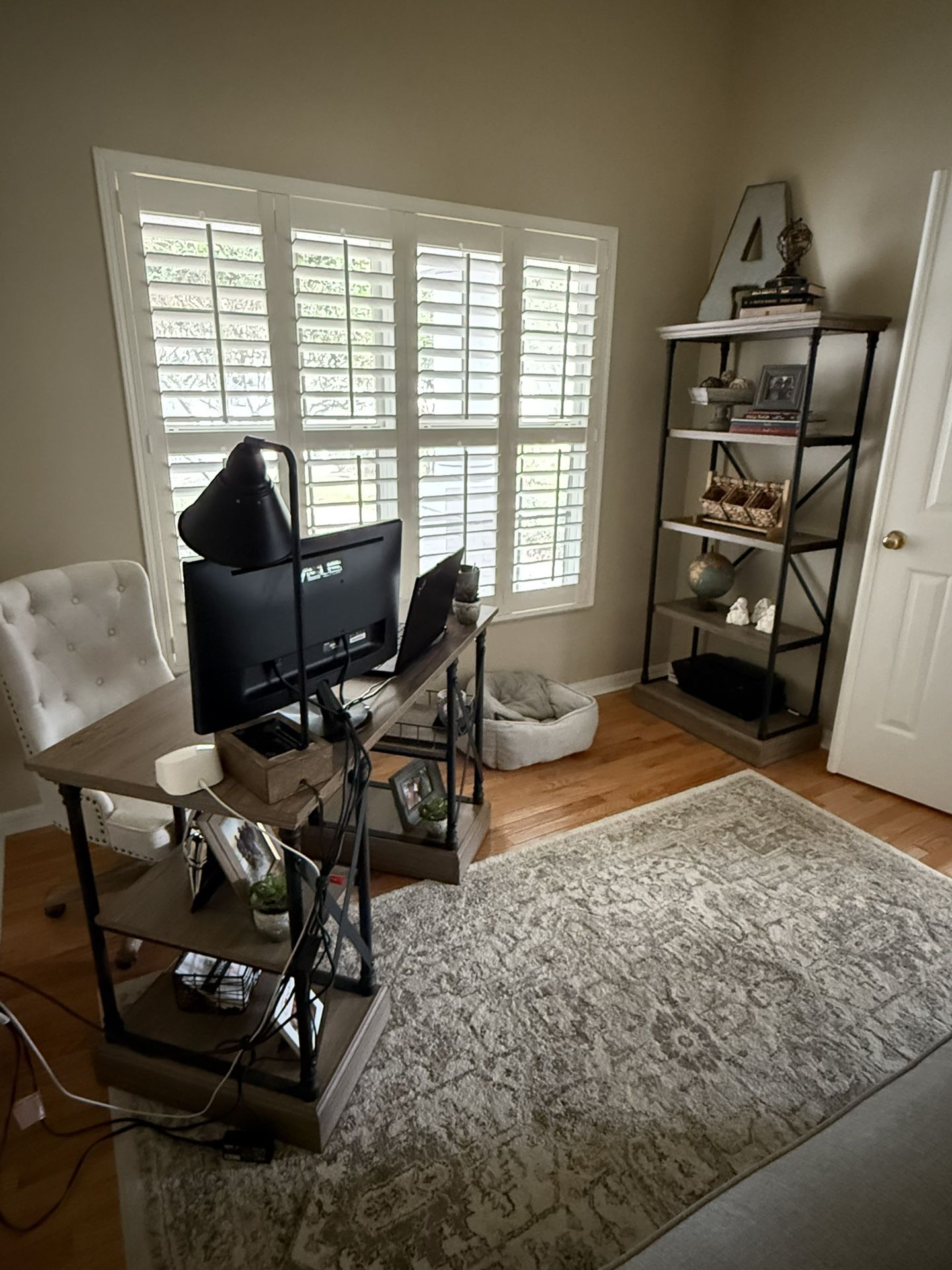Threshold Desk And Bookshelf