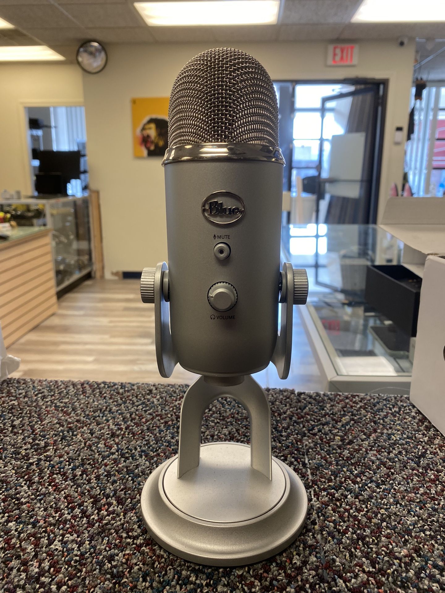 Blue Professional Microphone