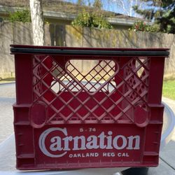 Vintage Carnation Crate