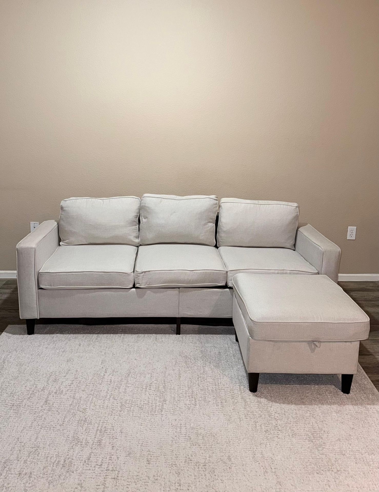 Light Gray Sectional Sofa