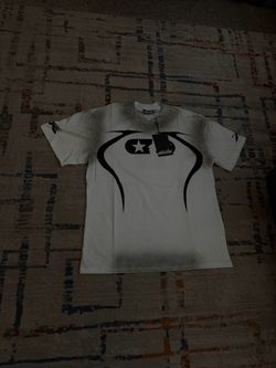 Hellstar White Graphic T-Shirt with Tags