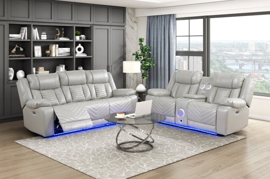 Power Reclining Sofa And Loveseat On Sale 