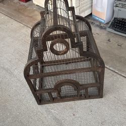 Victoria Large Wood Bird  House Clean N New $20 Cash  