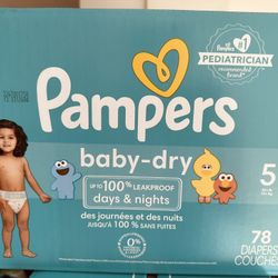 Pampers Dry Size 5 78cts