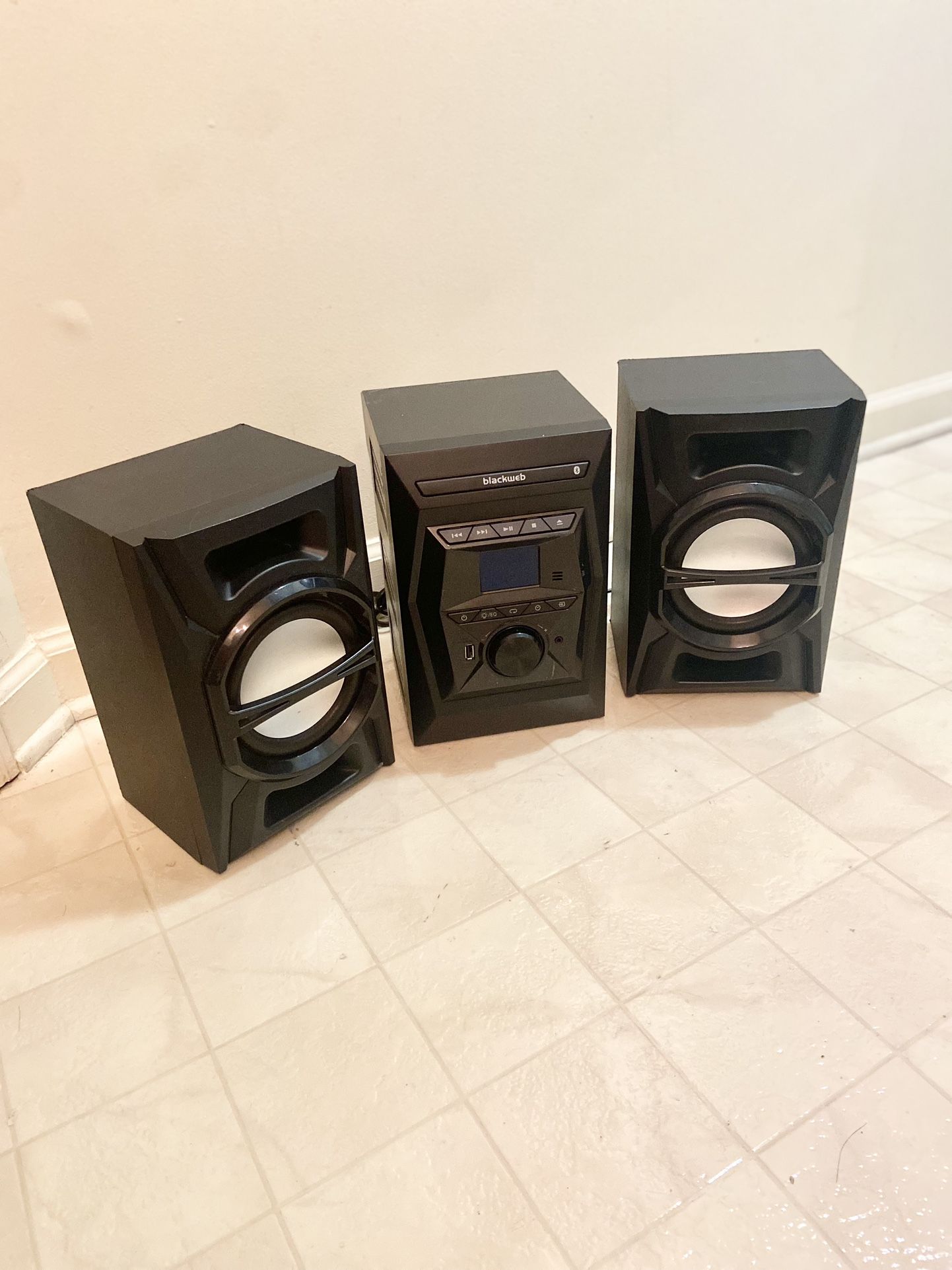 Bluetooth Cd Stereo System 