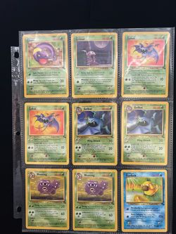 Pokemon vintage fossil lot