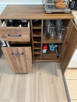 Coffee Bar / Storage Cabinet -$50