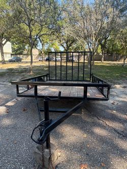 Utility Trailer with Ramp Gate – Great Condition