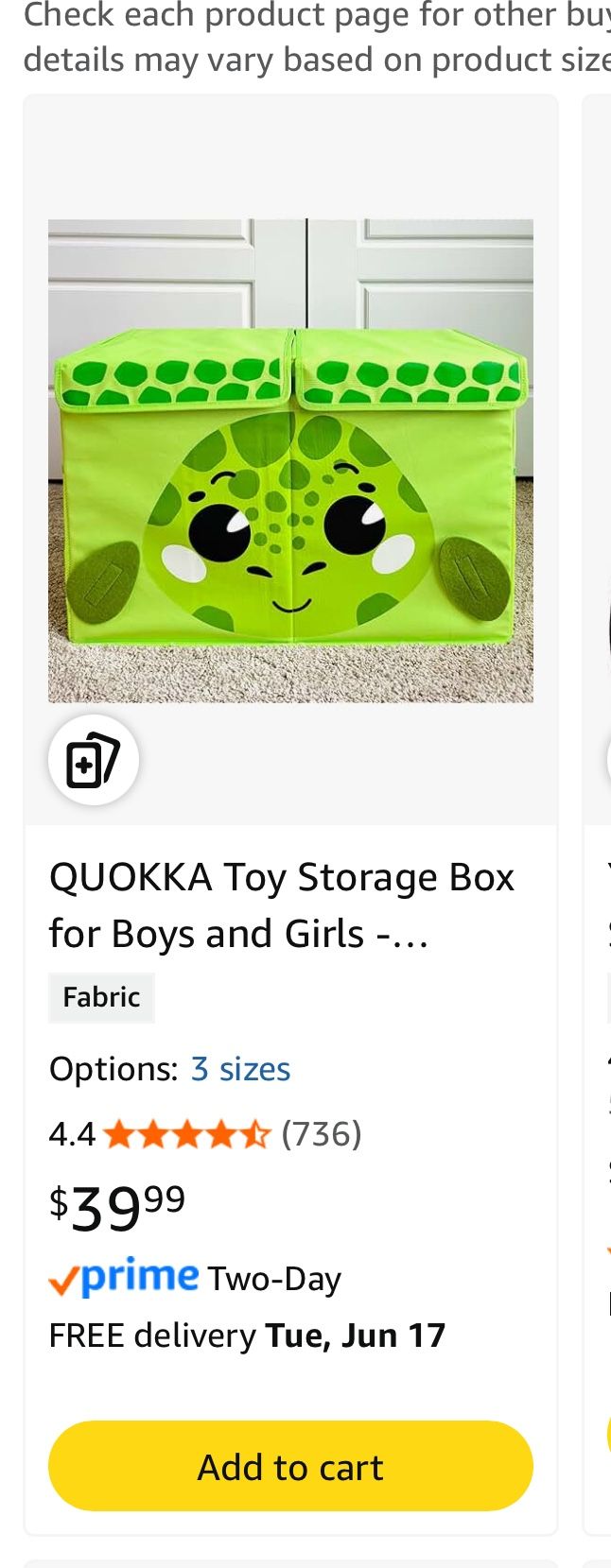 Toy Storage Boxes